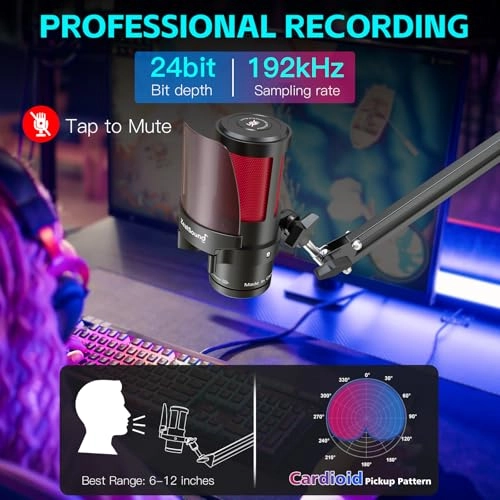 KM8 Series USB+Lightning Microphone Bundle