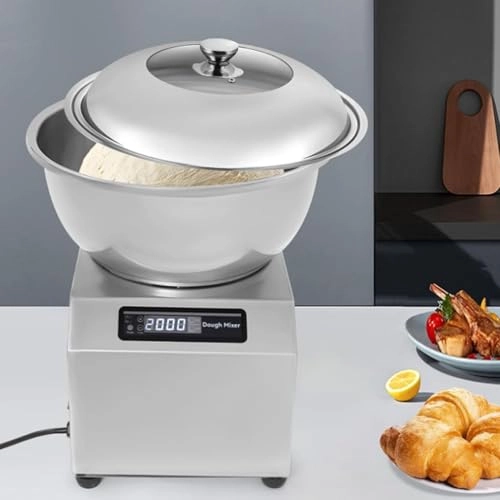 Commercial Spiral Dough Mixer Machine - 5KG/11LBS 1800W 2200W