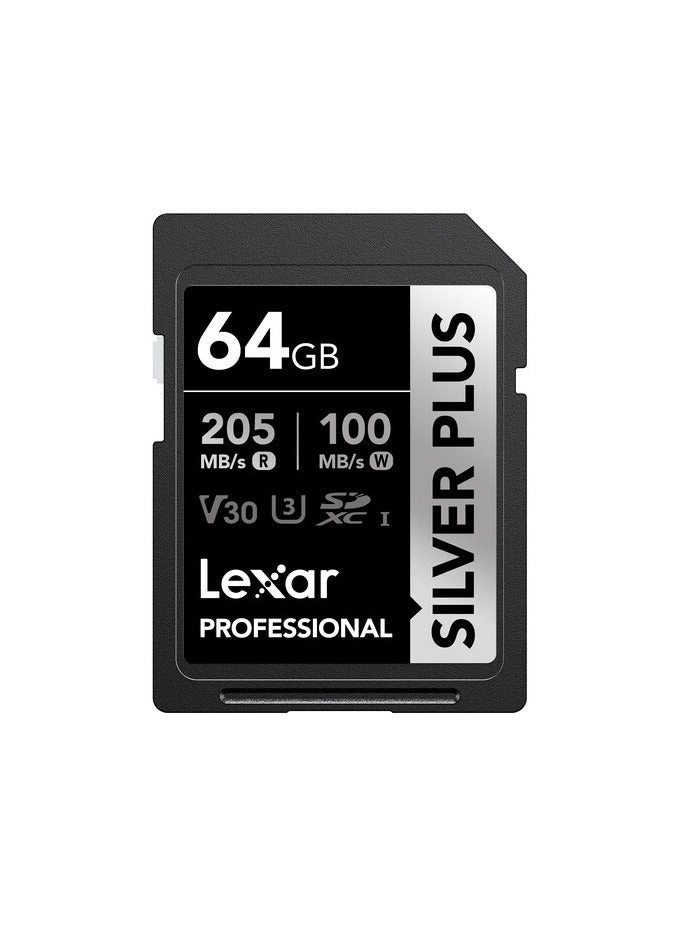 Lexar Professional SILVER PLUS SDXC U3 64GB