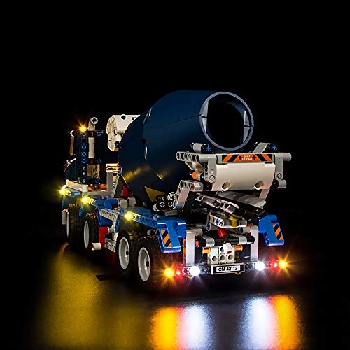 Light Kit LED Lights for LEGO Technic Concrete Mixer Truck 42112 - Plastic 1