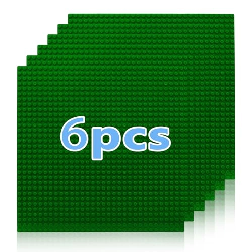 Classic Building Baseplates - 25.4X25.4cm 6-Pack