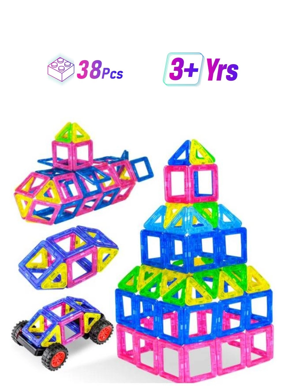 Generic Magnetic Tiles - Construction