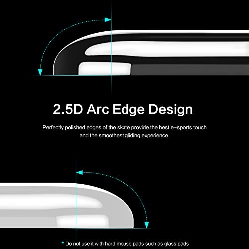 Glass Mouse Skates - Wireless