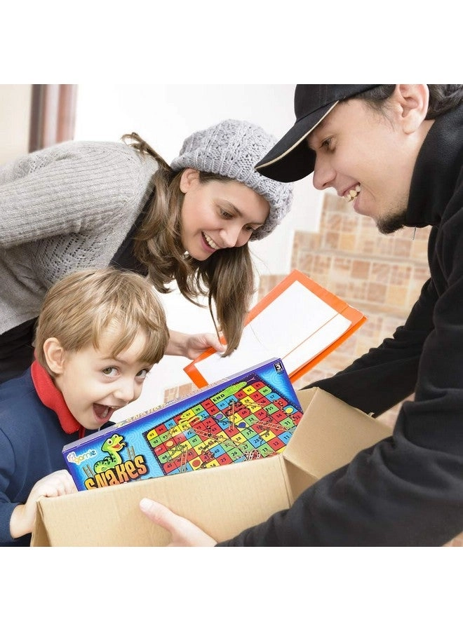Snakes And Ladders - Complete Set 6 Pegs Dice