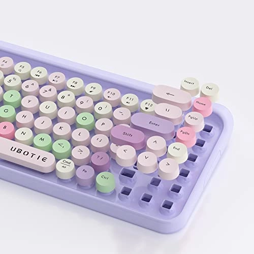 Portable Bluetooth Computer Keyboard - QWERTY Wireless