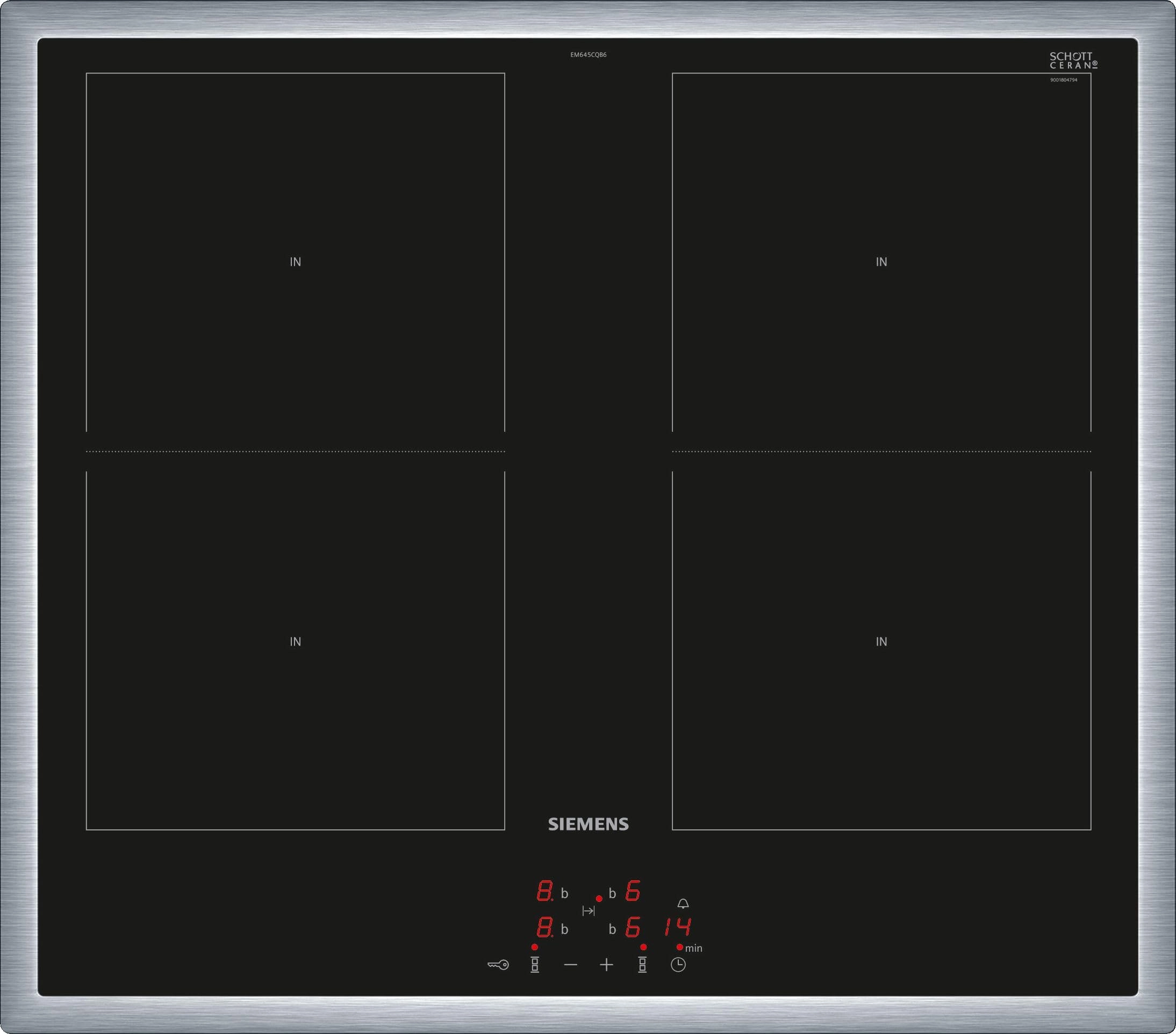 Siemens iQ500 EM645CQB6E Induction hob
