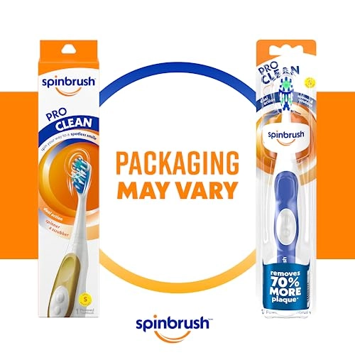 Spinbrush PRO CLEAN - Battery Powered Soft Bristles