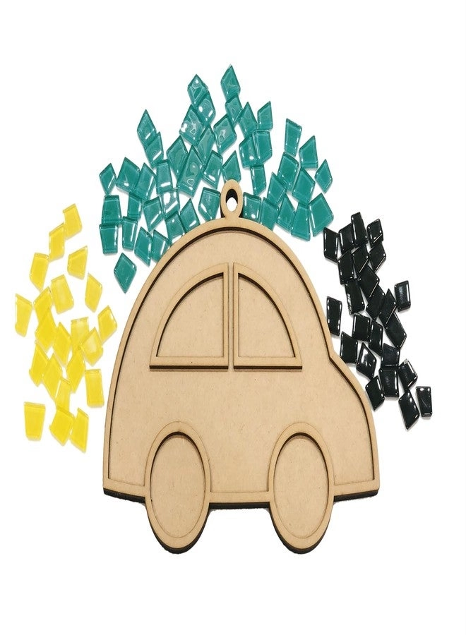 car Glass Mosaic Art and Craft DIY kit
