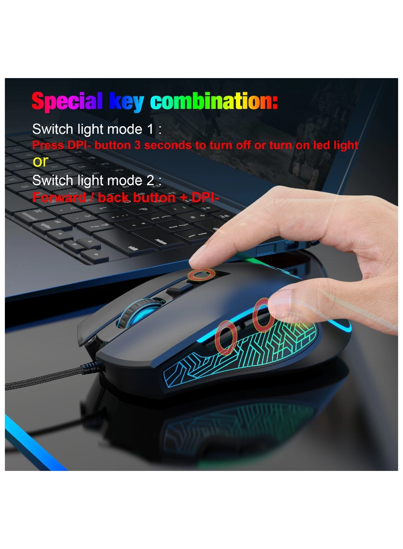 X100 Gaming Mouse - USB