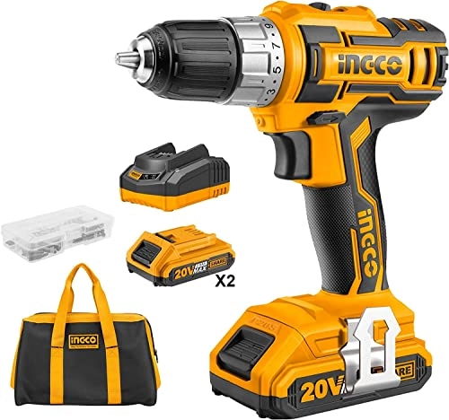 20V Cordless Impact Drill - 2x2.0Ah
