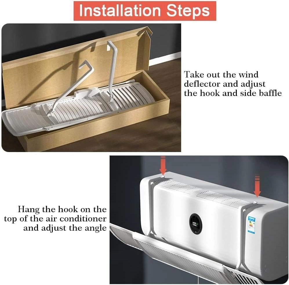 Air Conditioner Deflector - Adjustable 90cm