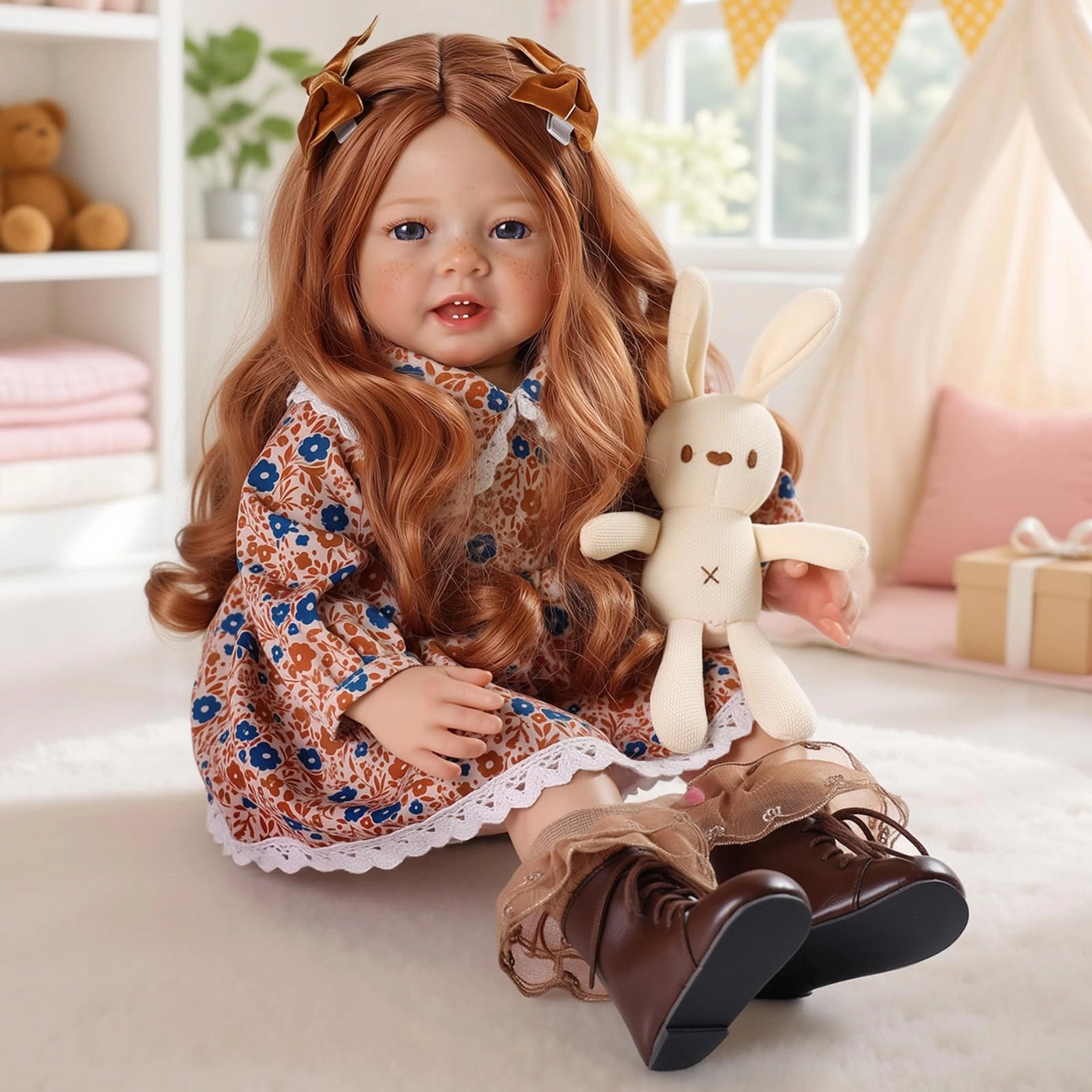 Bemi Reborn Baby Doll - 20 Inch Cloth Body Ages 3+