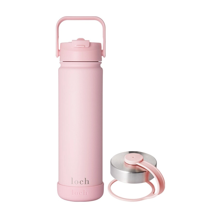 Monochrome Stainless Steel Bottle - 650ml
