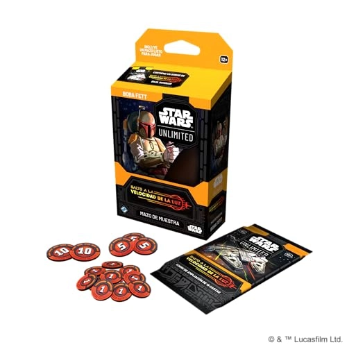 Star Wars Unlimited: Jump in Light Speed Mazo Bobba Fett - 50-card deck (Spanish)
