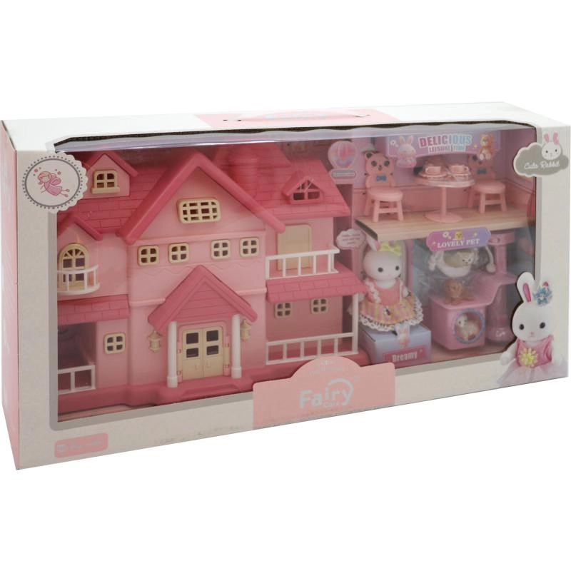 FAIRY CARE Cute Rabbit Villa Set 2
