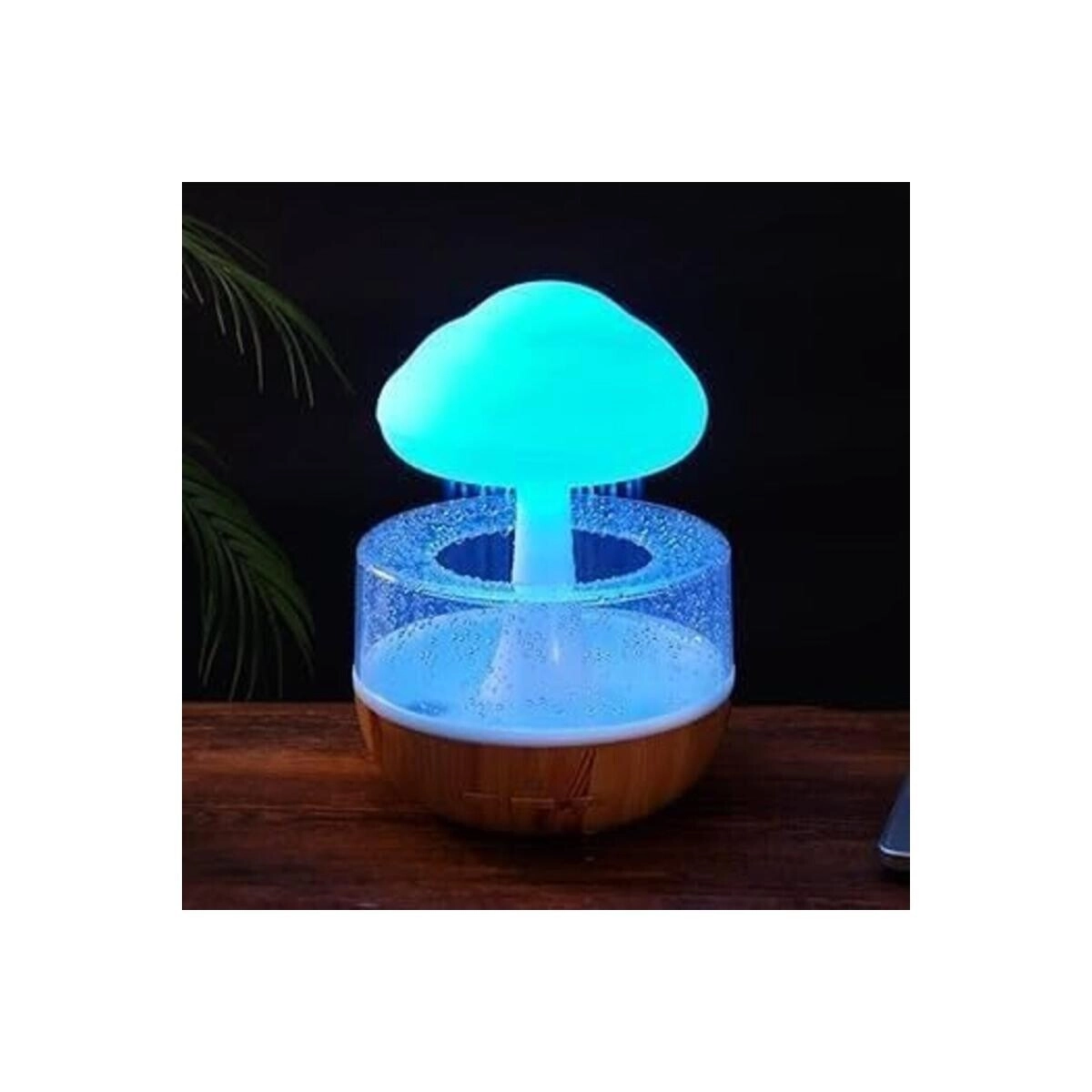 Cute cloud humidifier & diffuser - waterfall lamp mood lighting