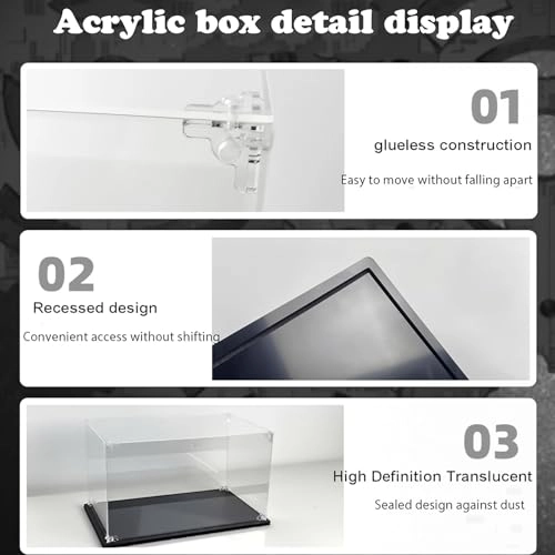 Acrylic Display Box for LEGO Galaxy Machinery 75416