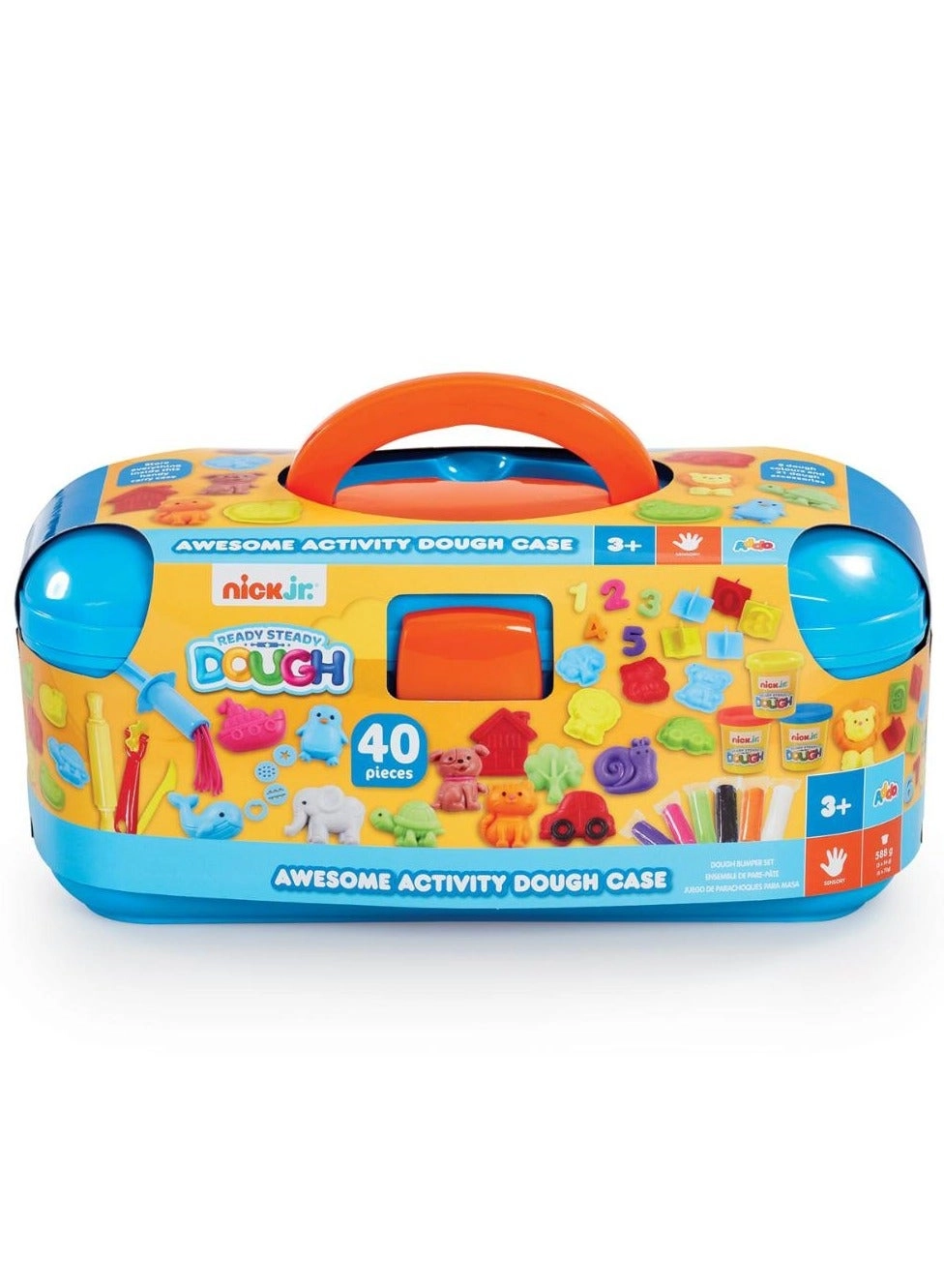 Nick Junior Awesome Activity Dough Case - 3+ years 40 pcs