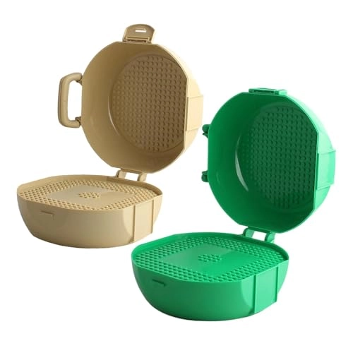 Building Blocks Storage Carrying Case - Beige 21x21x12cm