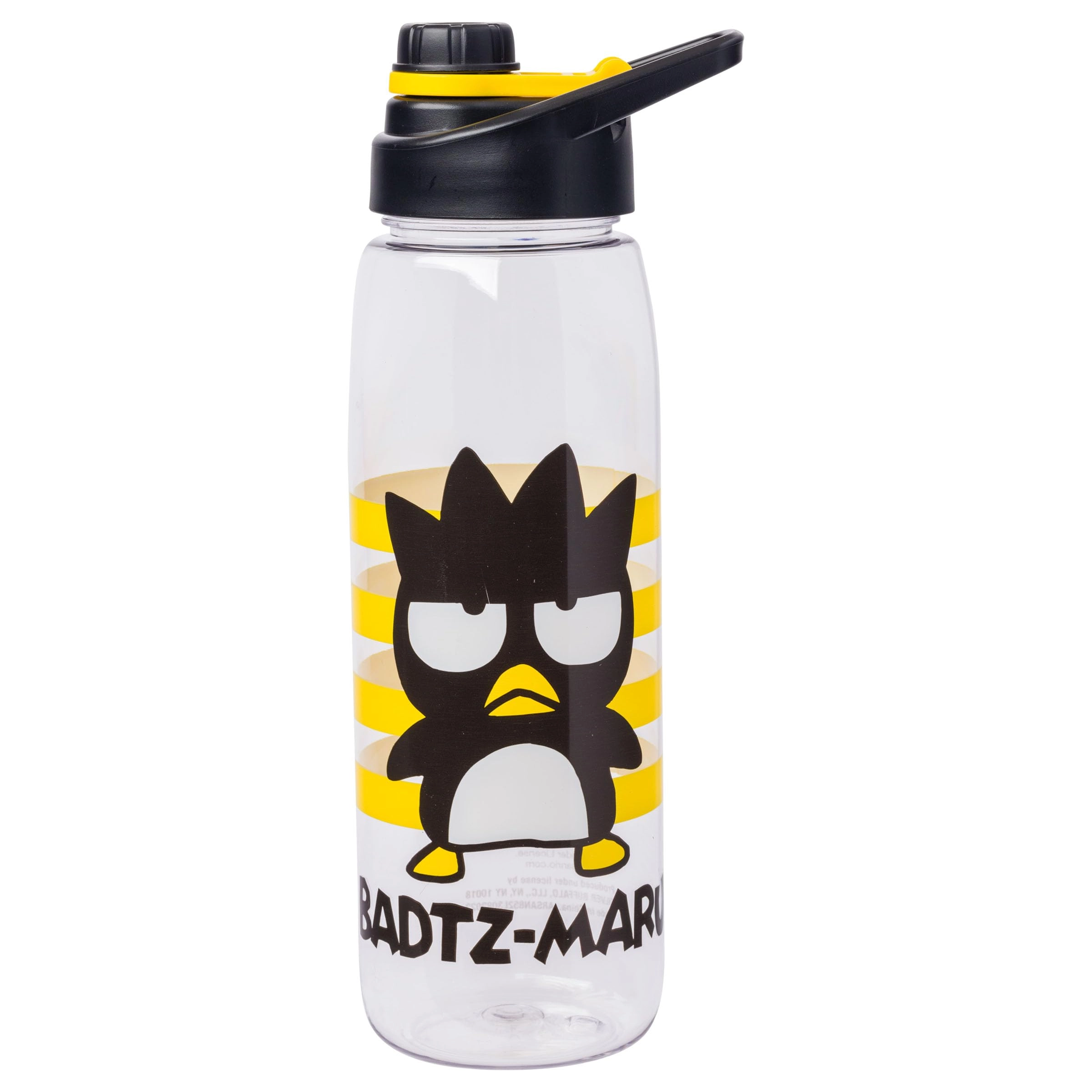 Silver Buffalo Badtz Maru Water Bottle - Screw-On Lid