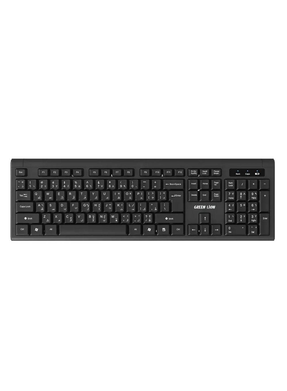GKM-200 - Wireless Keyboard and Mouse Combo Black