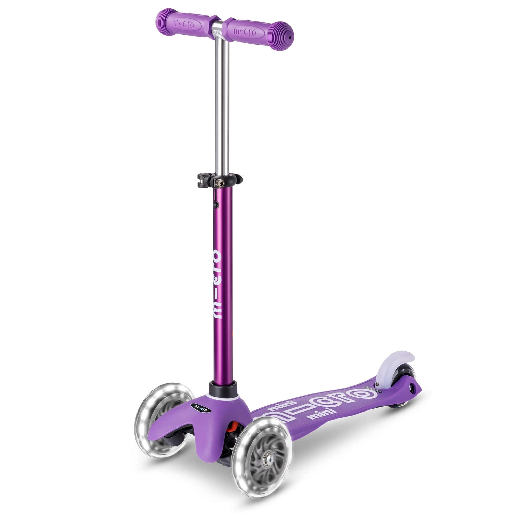 Micro Mini Deluxe 3-Wheel Kick Scooter – 120/85 mm LED