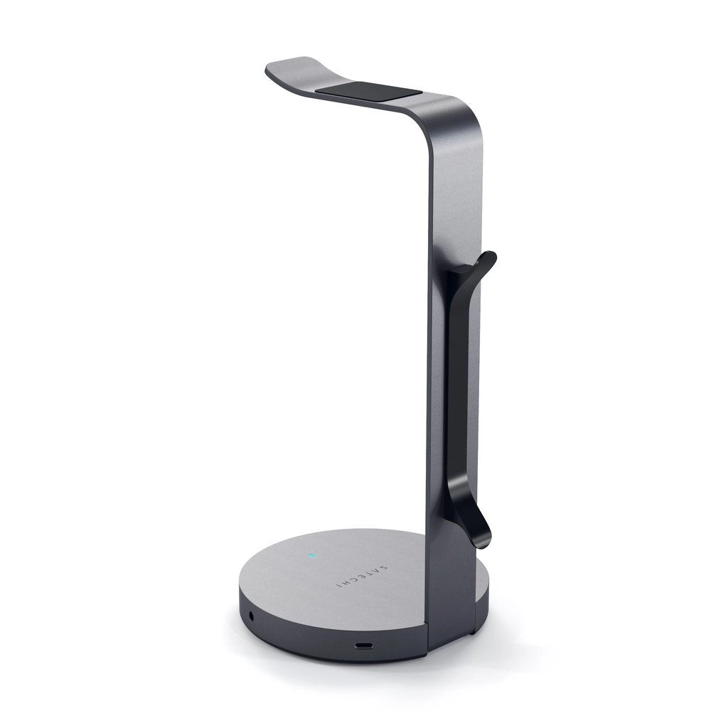 Headphone Stand for Over-ear Headphones - USB-A Ports 3.5mm Jack