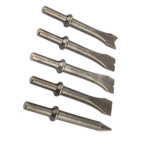 Air Hammer Chisel - 5 Pieces 10mm Shank