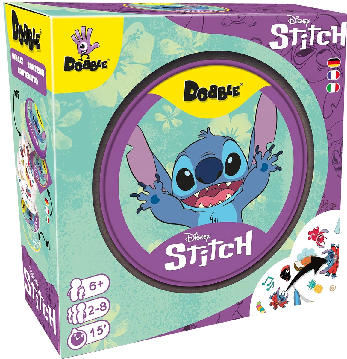 Dobble: Disney Lilo and Stitch - Card Game