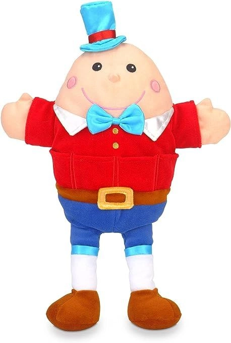 Nursery Rhymes Hand and Finger Puppet Set - Multi Colour 33 cm tall