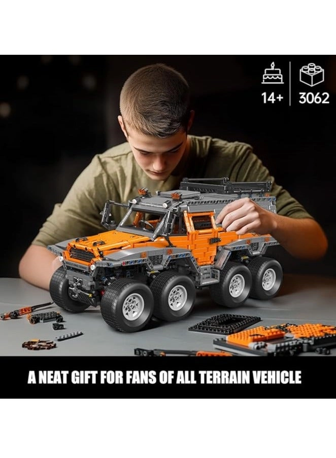Off-Road Pickup Trucks (13088) - MOC Shaman 8x8 ATV APP Remote Control