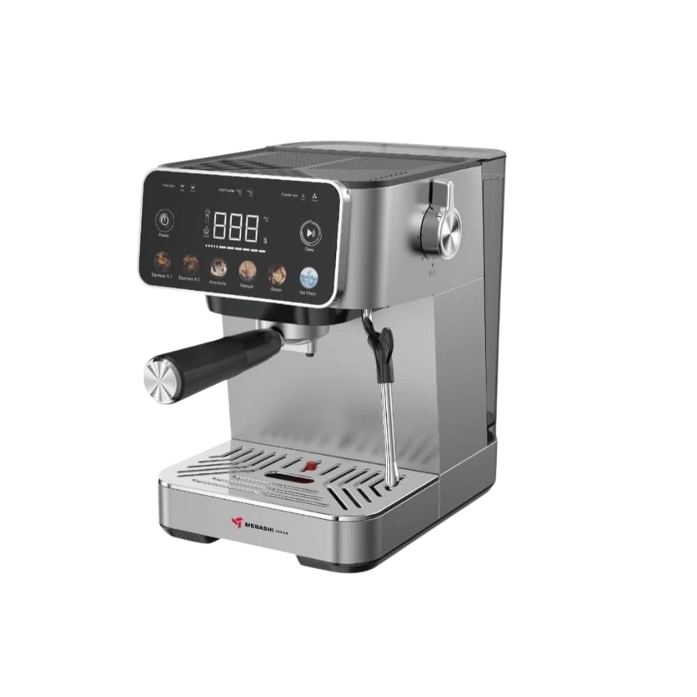 Mebashi ME-ECM2122 - Touch Screen Steam Wand Dual Cup Brewing