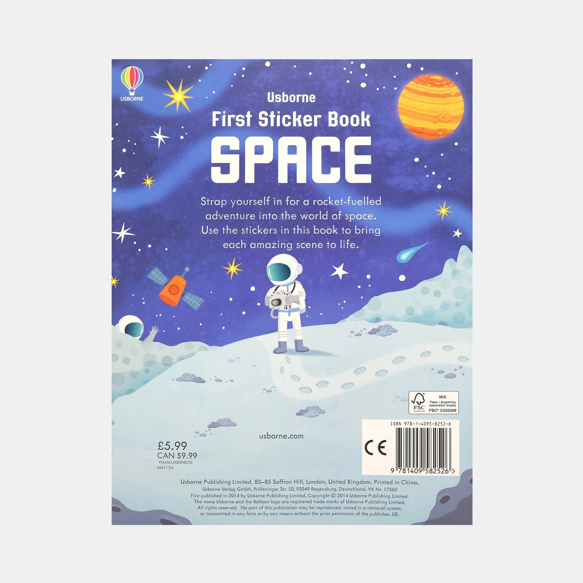 First Sticker Book - Space