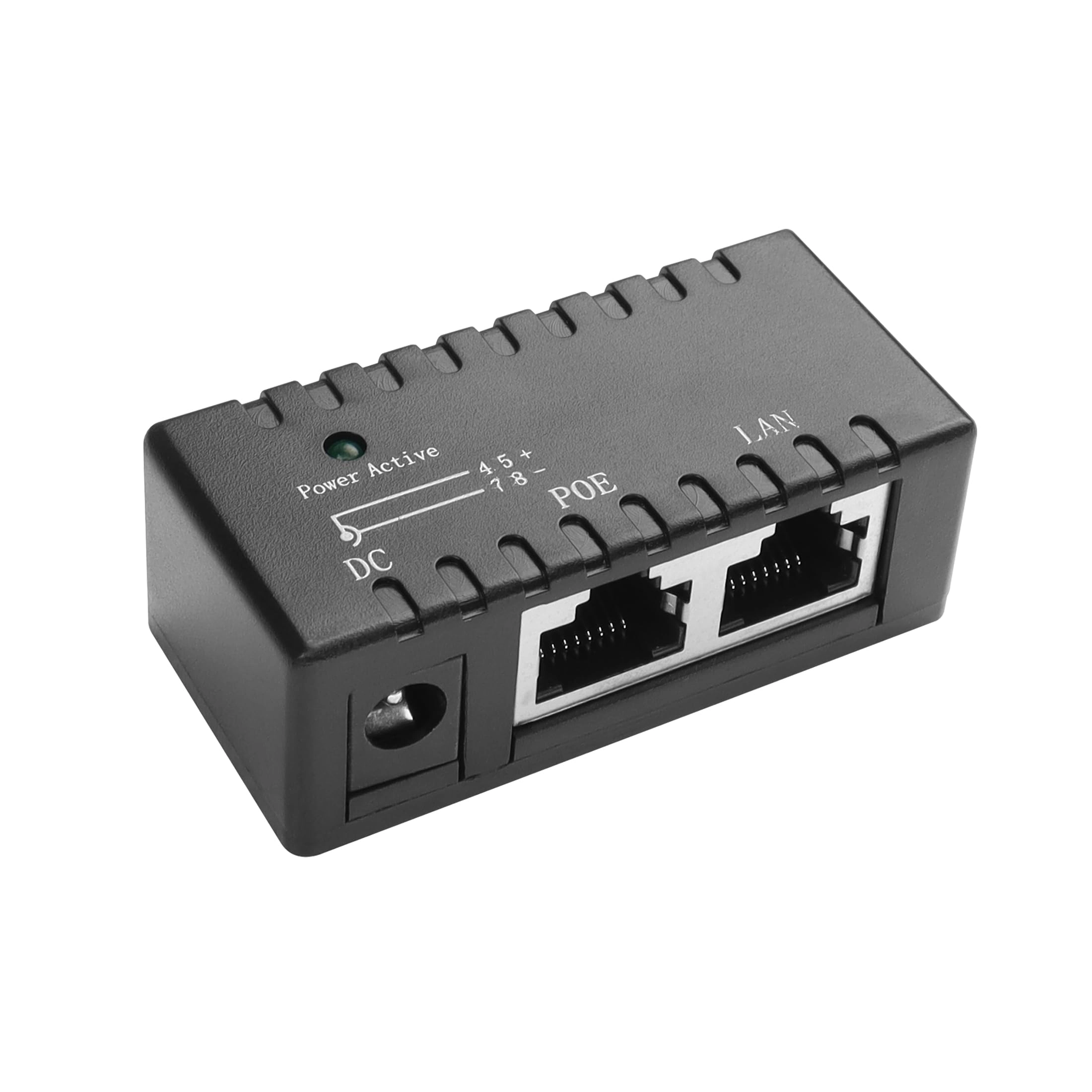 POE Injector - 12V 24V 48V 12W 15W 18W 96W 2xRJ45 4xRJ45 100Mbps 1000Mbps
