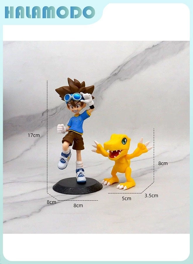 Generic Taichi Yagami - 17cm + Agumon