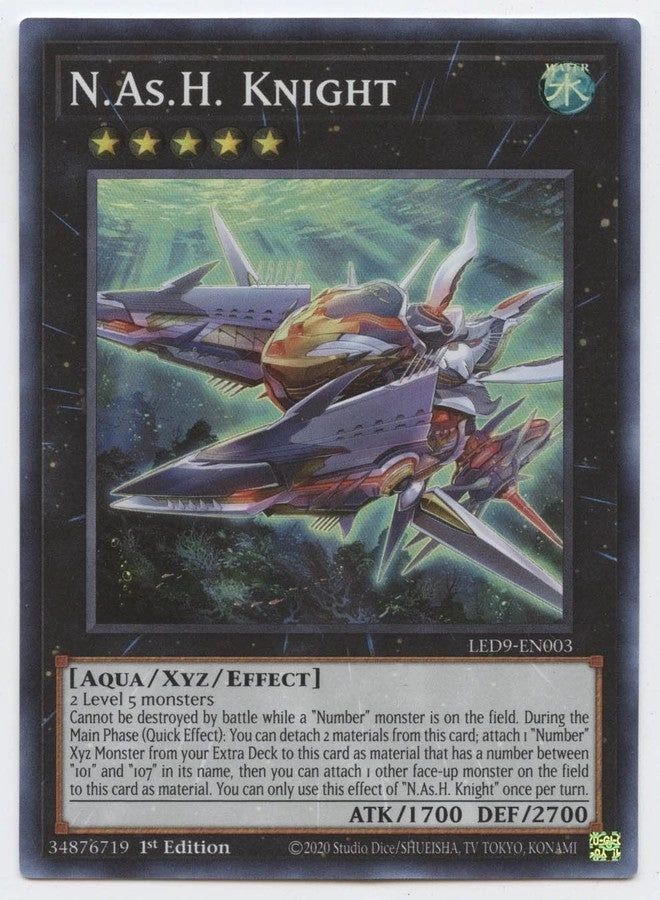 Yu-Gi-Oh! N.As.H. Knight LED9-EN003