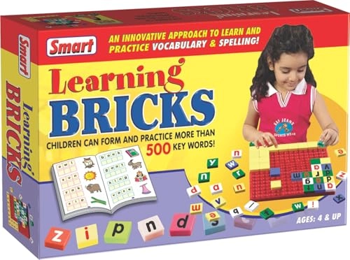 Smart Learning Bricks Alphabet - 4 years and up 50 pieces