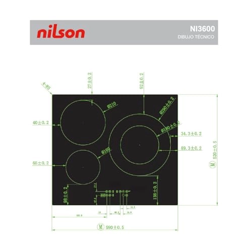 NI3600 Induction hob