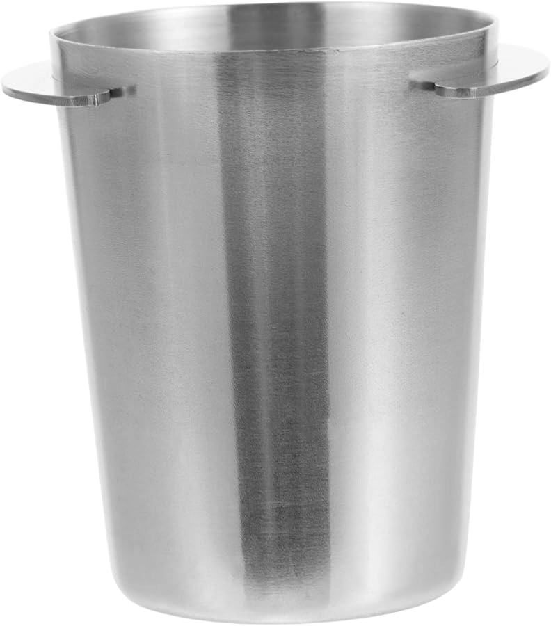 CHICAMPERA Espresso Dosing Cup - Stainless Steel Compact Design