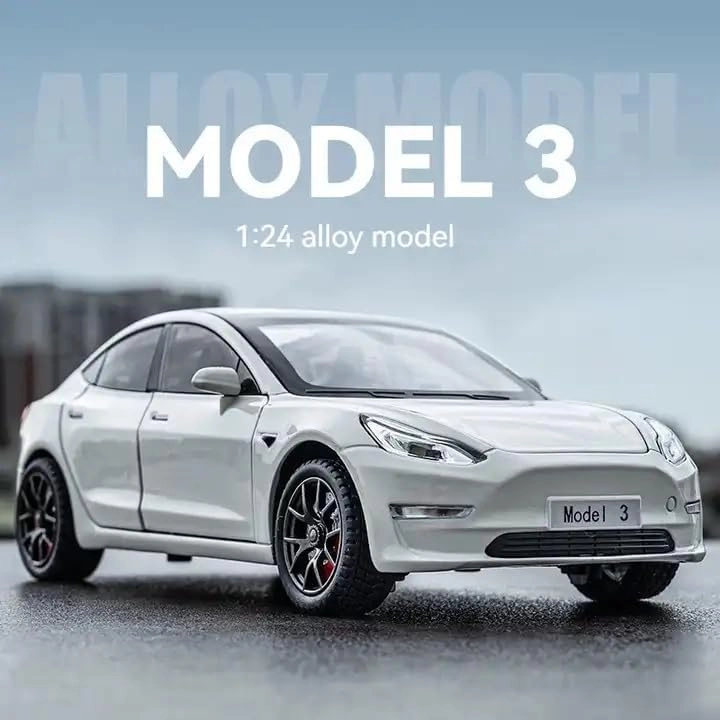 Tesla Model 3 - 1:24 Scale 1 pcs