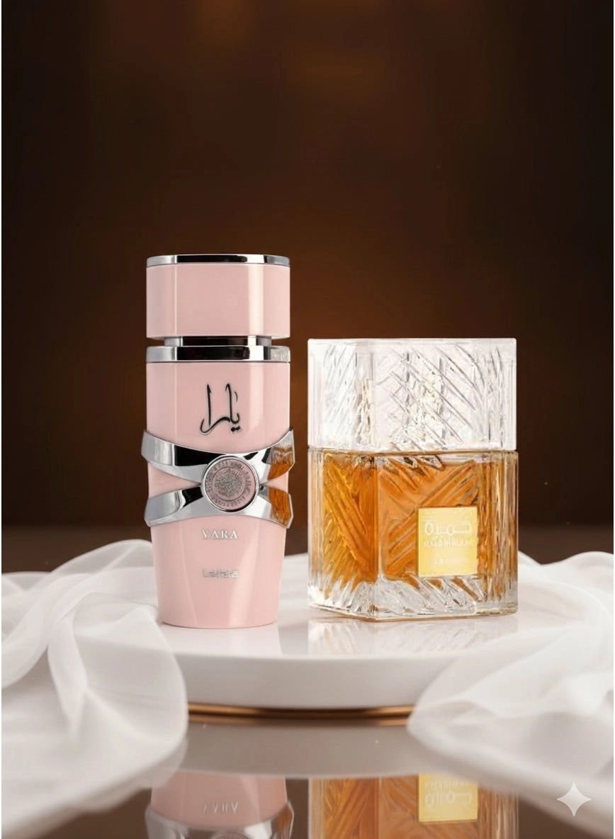 Lattafa Yara - Eau de Parfum 100ml + Khamrah - Eau de Parfum 100ml