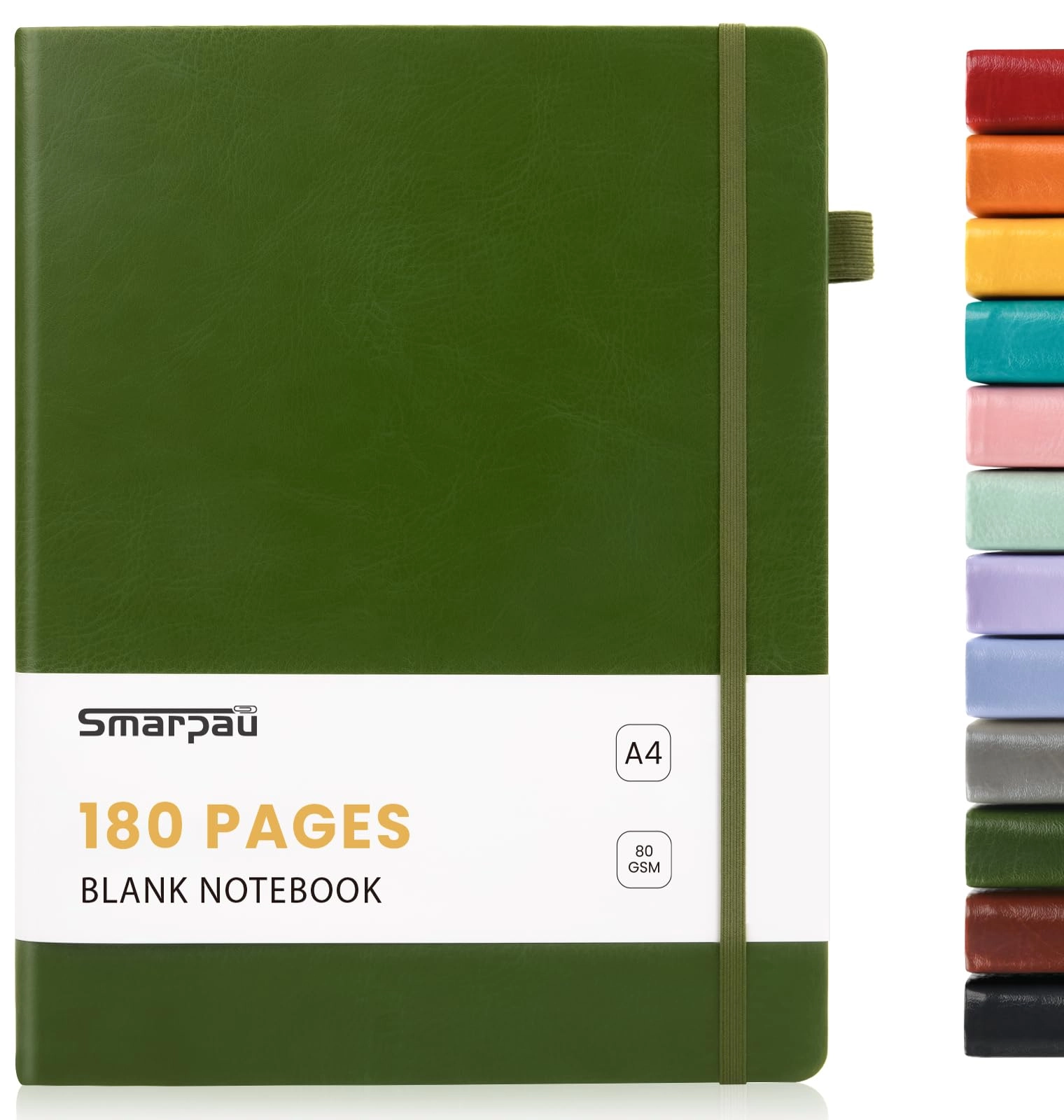 Notebook A4 Hardcover - Blank 180 Pages