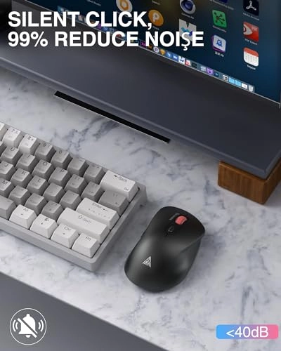 SM66 Silent Dual-Mode Mouse - Wireless