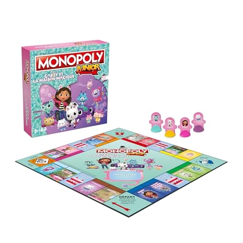 Monopoly Junior: Gabby and the Magic House (Gabby's Dollhouse) (French)