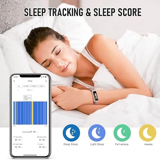 (Renewed) C60 - Heart Rate Monitor Sleep Tracker