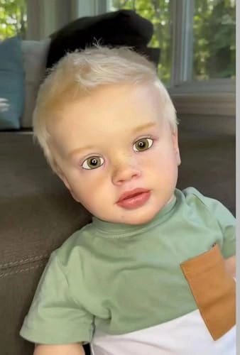 Pippa Reborn Baby Doll - 26 inch Cotton Vinyl Hand-rooted Curly Hair Ages 3+