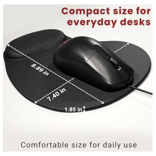 Wired Mouse - USB + Mouse Pad