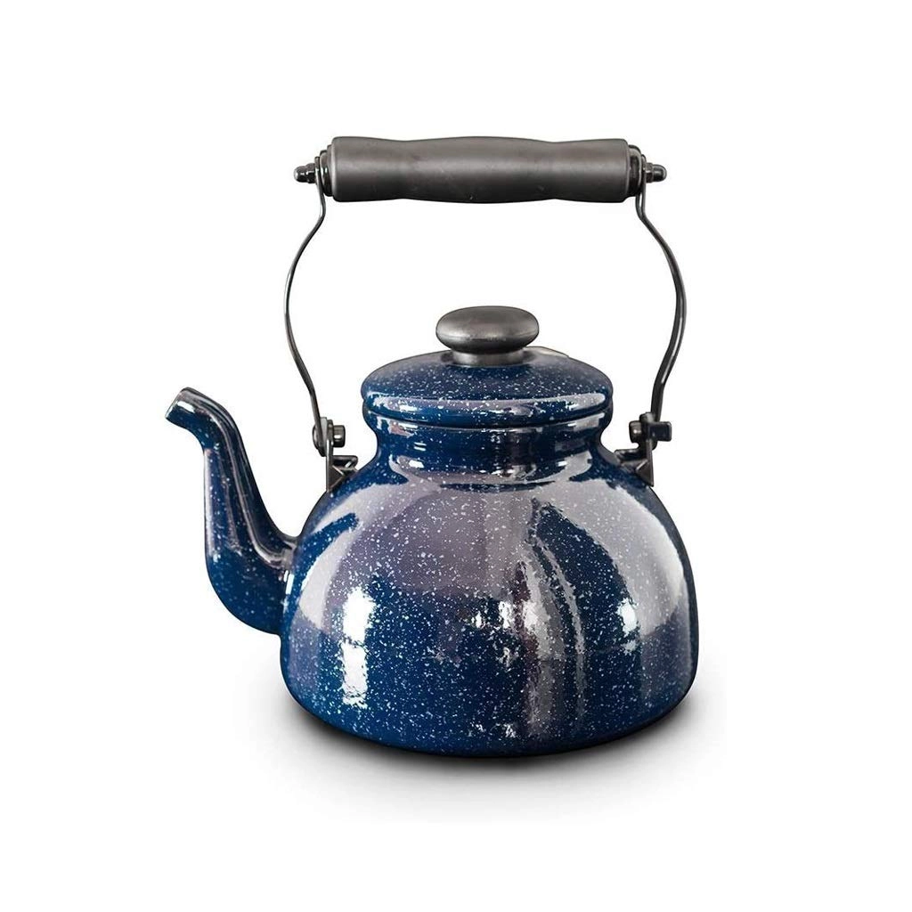 KHNYG Whistling Kettle Teapot - Enamel 2 liters