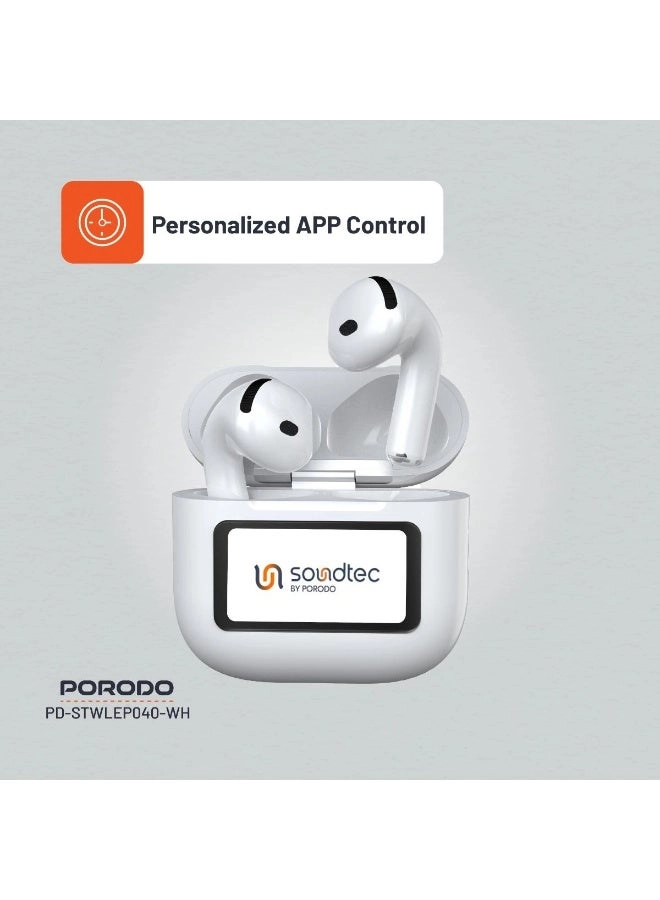 Soundtec TWS ANC+ENC Earphone With Touch Screen