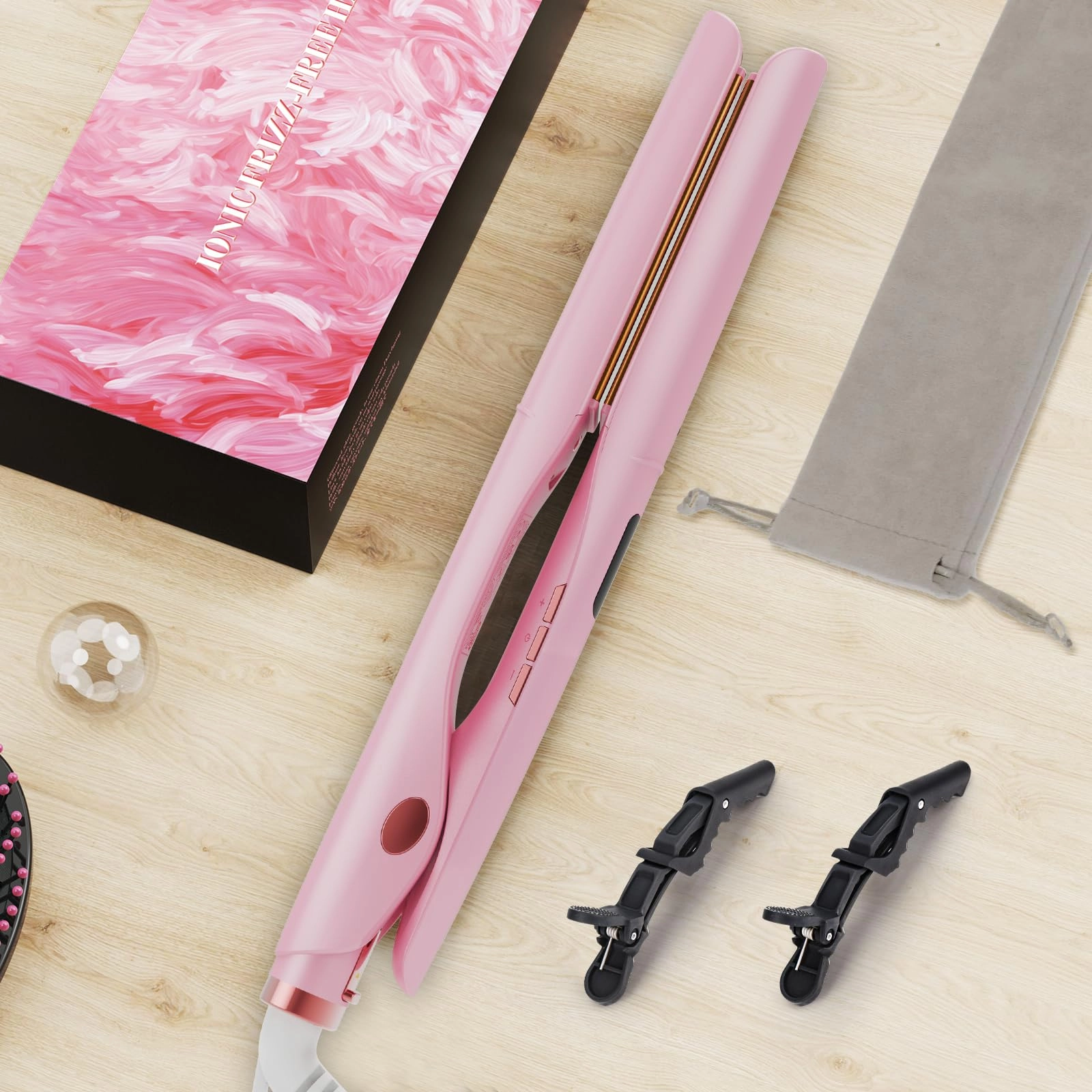 2 in 1 Hair Straightener and Curler